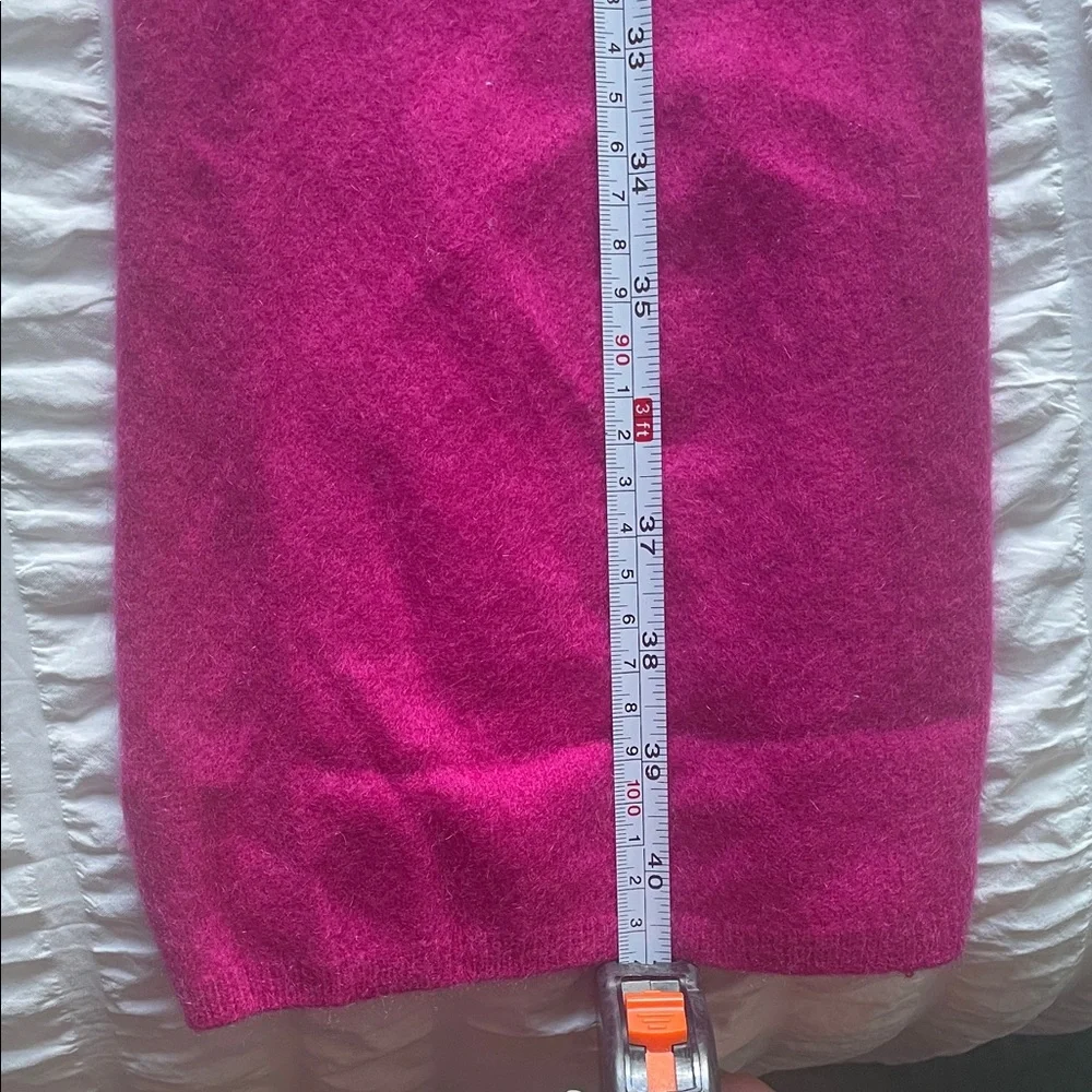 🌟Vintage Y2K Juicy Couture Fuchsia 100% Cashmere Pants - Picture 9 of 11